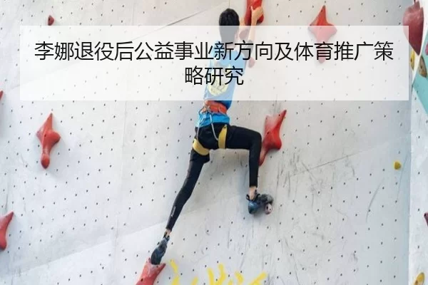 李娜退役后公益事业新方向及体育推广策略研究